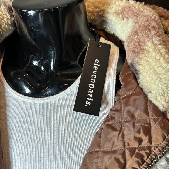 Mens Sherpa Camo Hooded Jacket - Picture 3 of 8